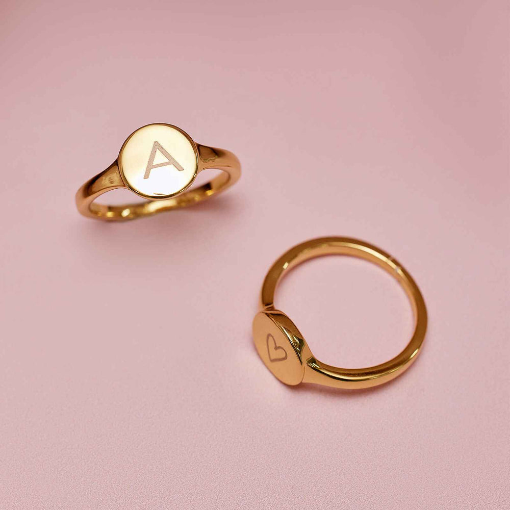 Engravable Signet Ring 6