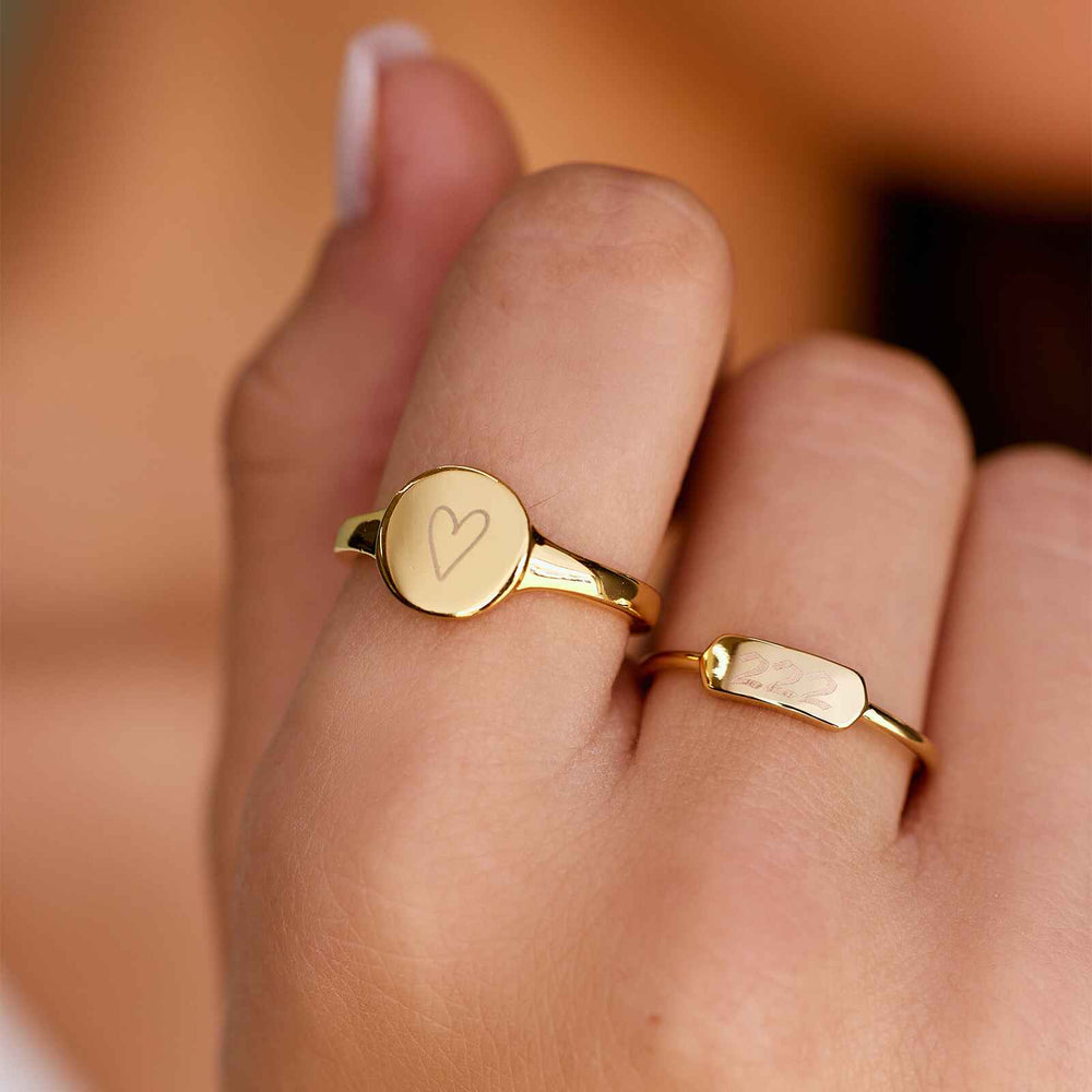 Engravable Signet Ring 4