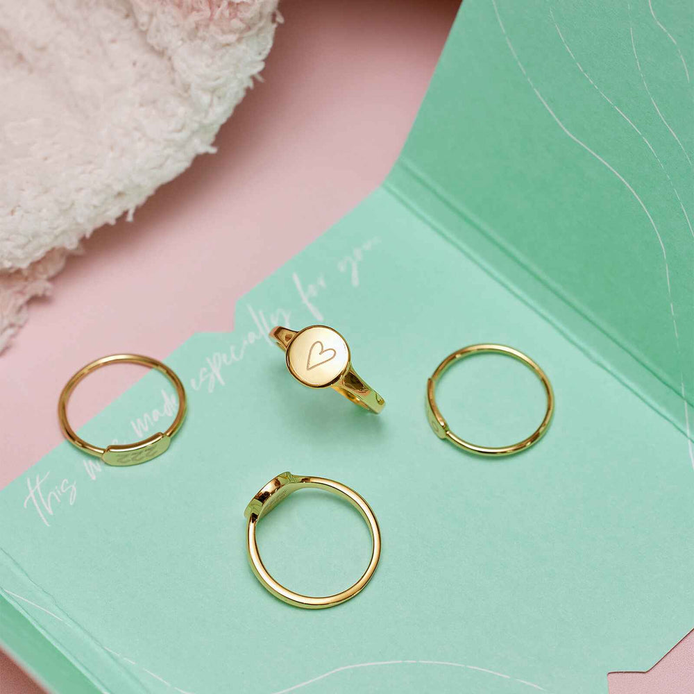 Engravable Signet Ring 7