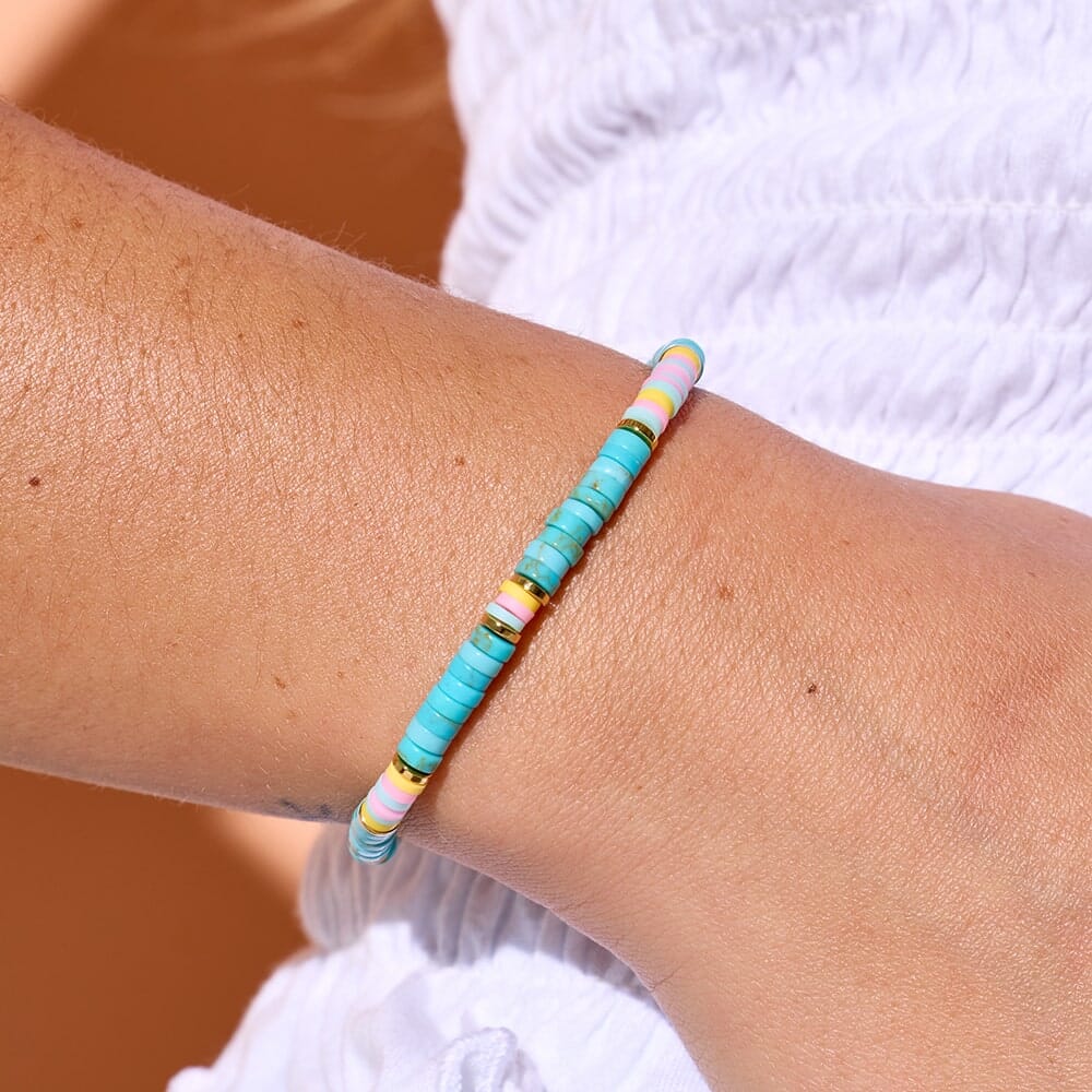 Desert Turquoise Stretch Bracelet 2