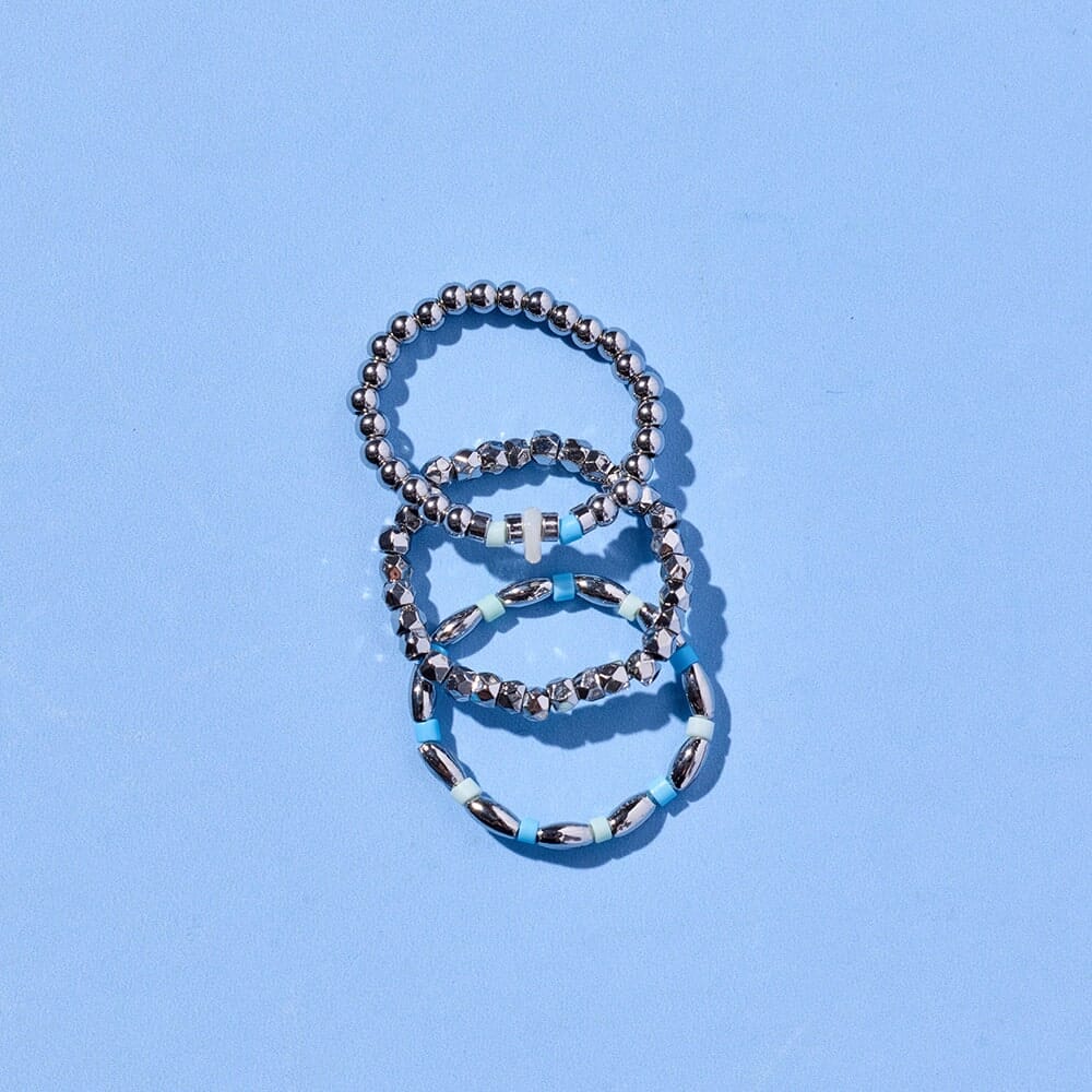 Festival Stretch Ring Stack 8
