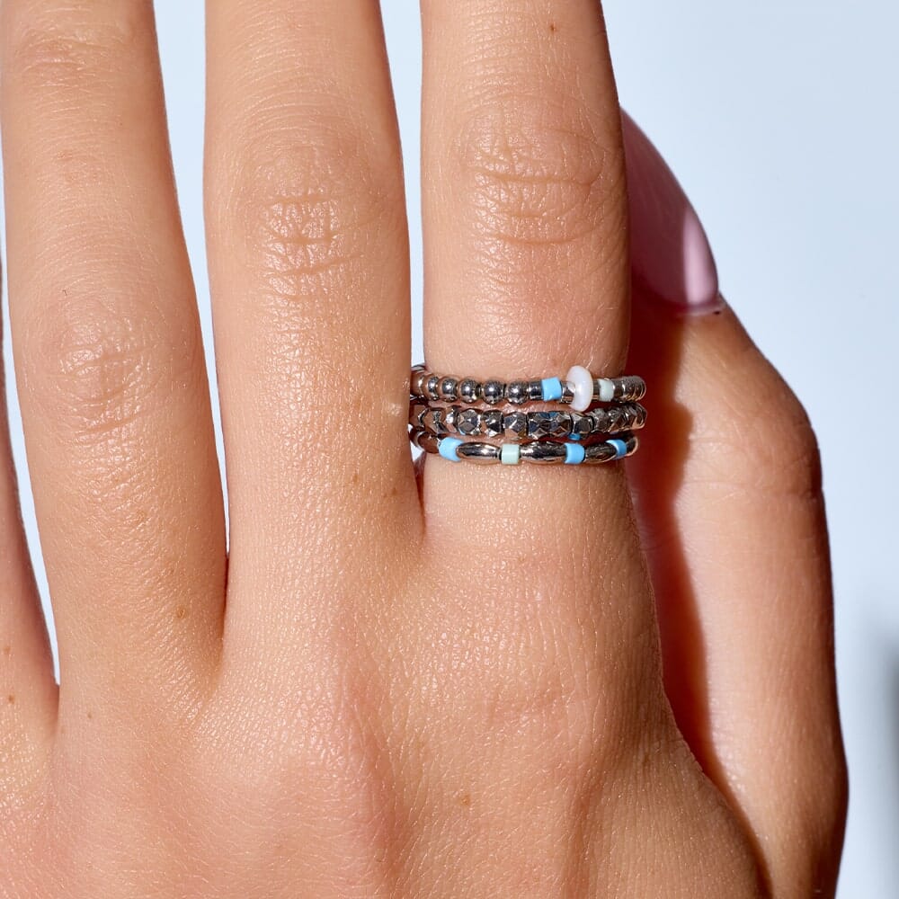 Festival Stretch Ring Stack 7